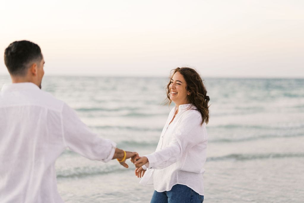 An Intimate Destination Elopement in Florida with Family, Courthouse Vows, and Beach Portraits