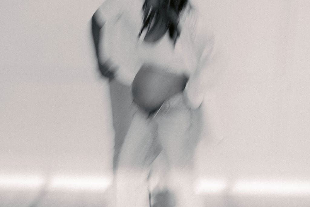 Documentary Style Studio Maternity Photos at The Lumen Room in Austin