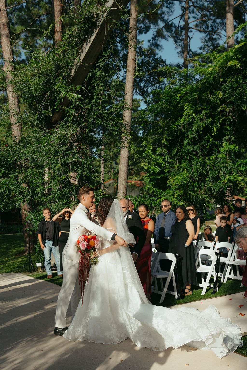 Documentary Wedding Photos from a Romantic Rainy Wedding at Forever 5 Events